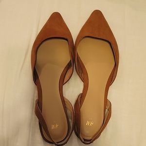 H&M slingback flats